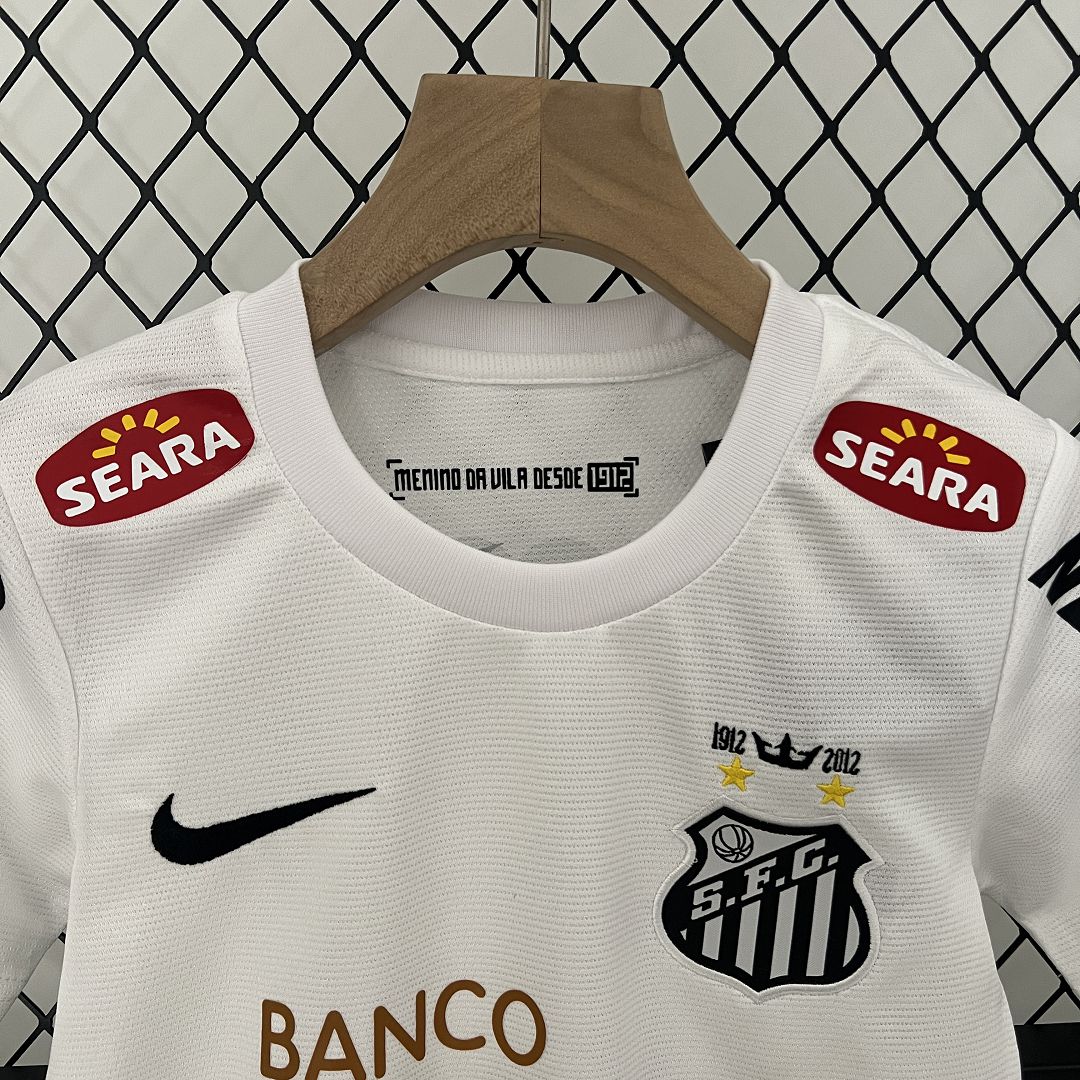 Kit Kids Santos Retro Neymar Jr 2011