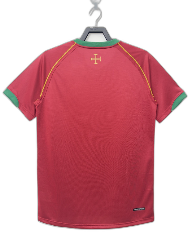 Camisa Portugal 2006 I Home - Versão Retro