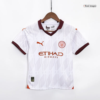 Kids Manchester City Away Kit 2023/2024
