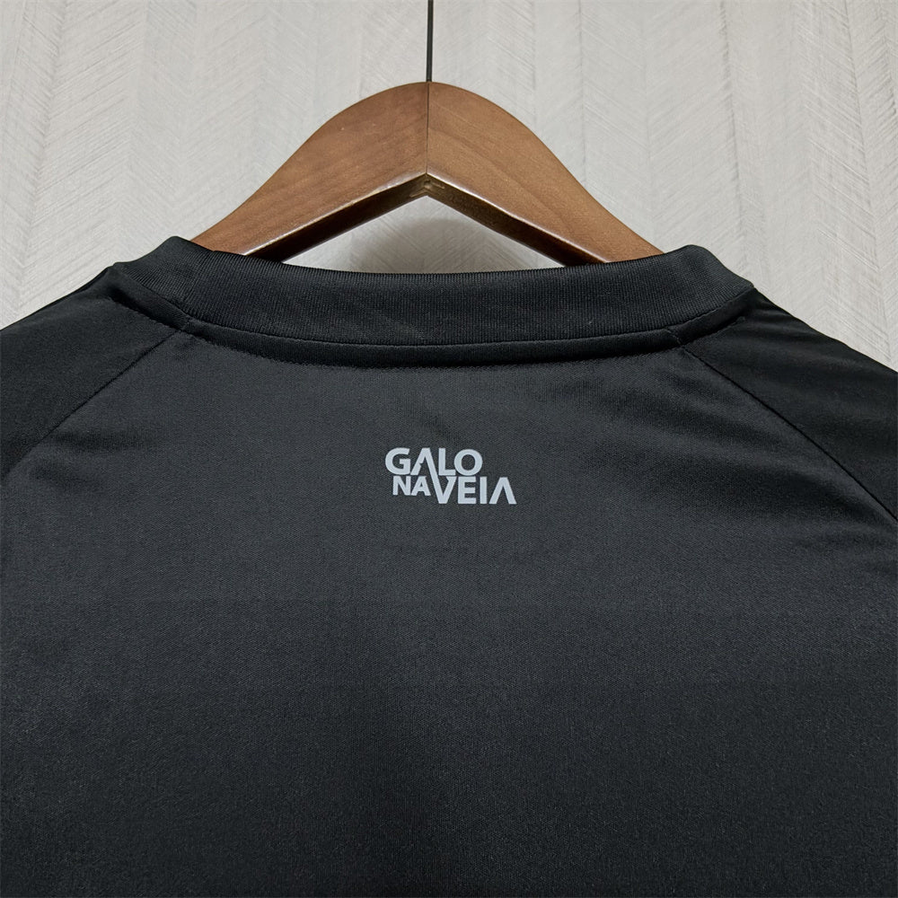 Camisa Atlético Mineiro All Black 2025/26 - Galo na Veia