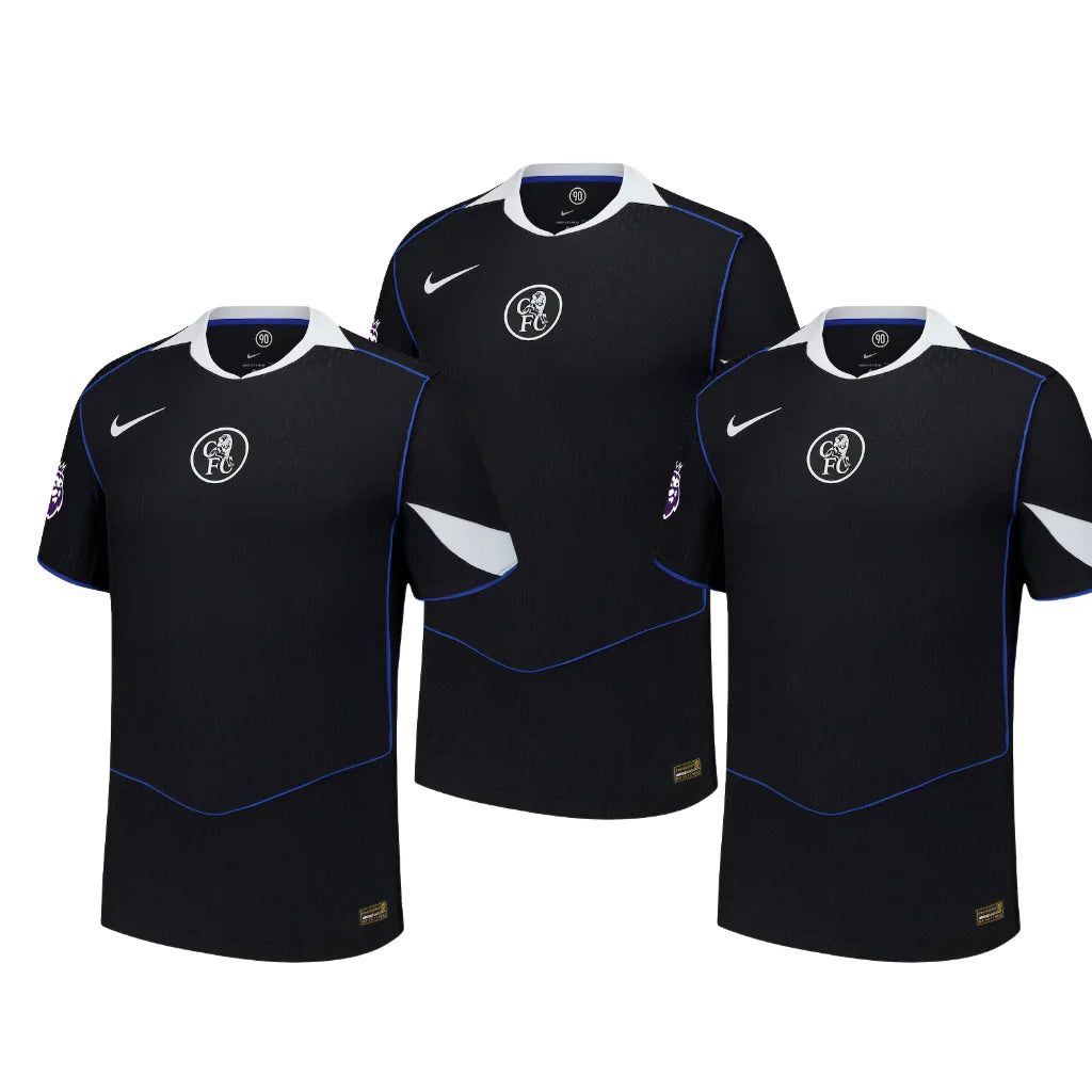 Chelsea 3-shirt set (third kit, 25/26)for $109.90 + Free Shipping Worldwide
