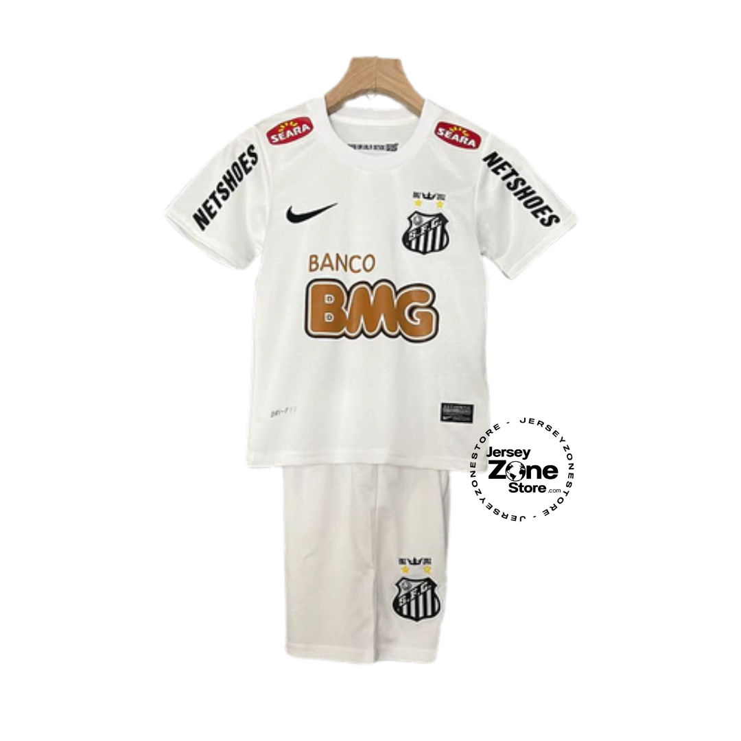 Kit Kids Santos Retro Neymar Jr 2011