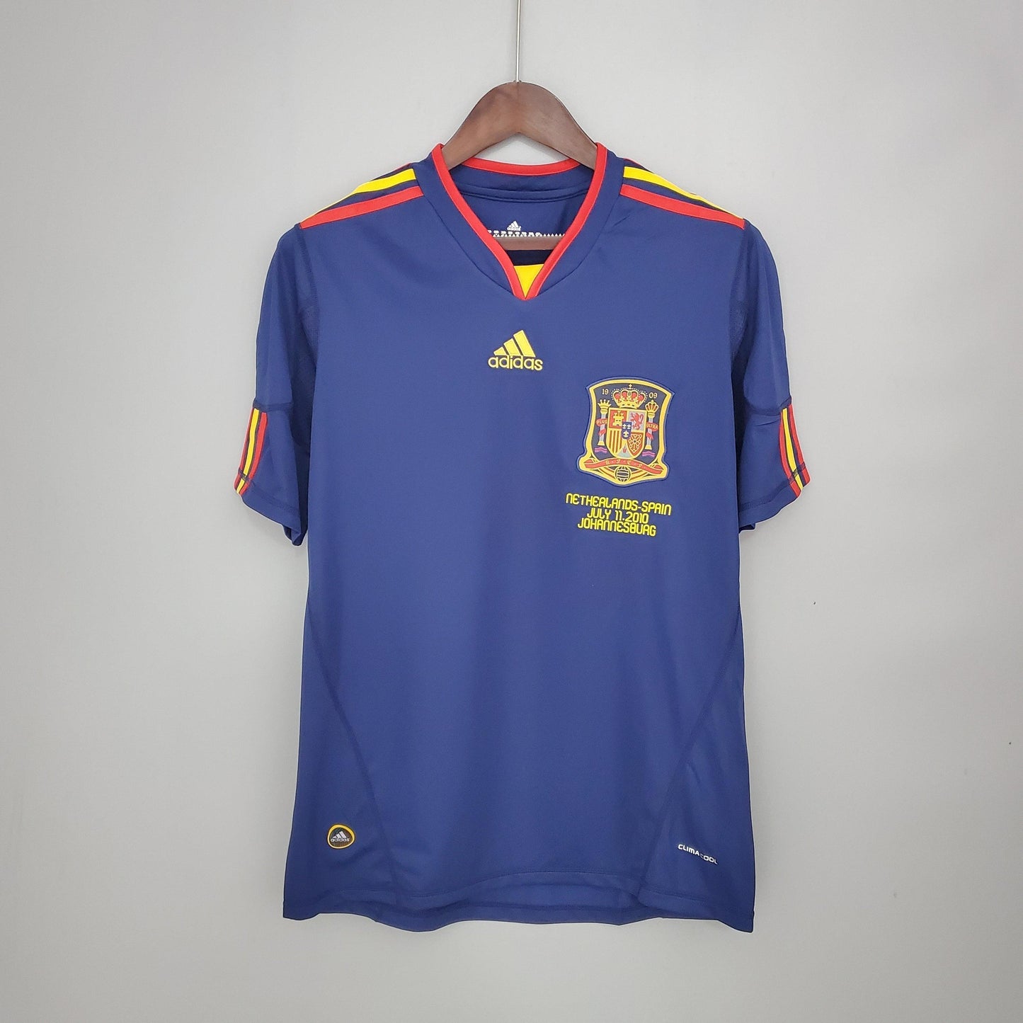 Espanha Mundial Home 2010 Retro