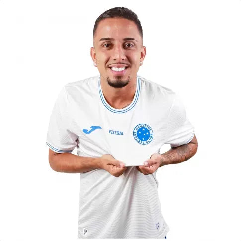 Camisa de Futsal Joma Home Cruzeiro - Branco