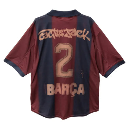 Travis Scott x FC Barcelona Retro 2000/01 Home Skeleton