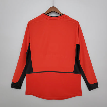 100th Anniversary Manchester United Retro Jersey home 2002/04