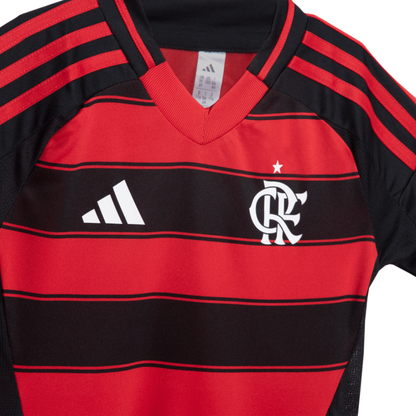 Conjunto Infantil Flamengo home 25/26