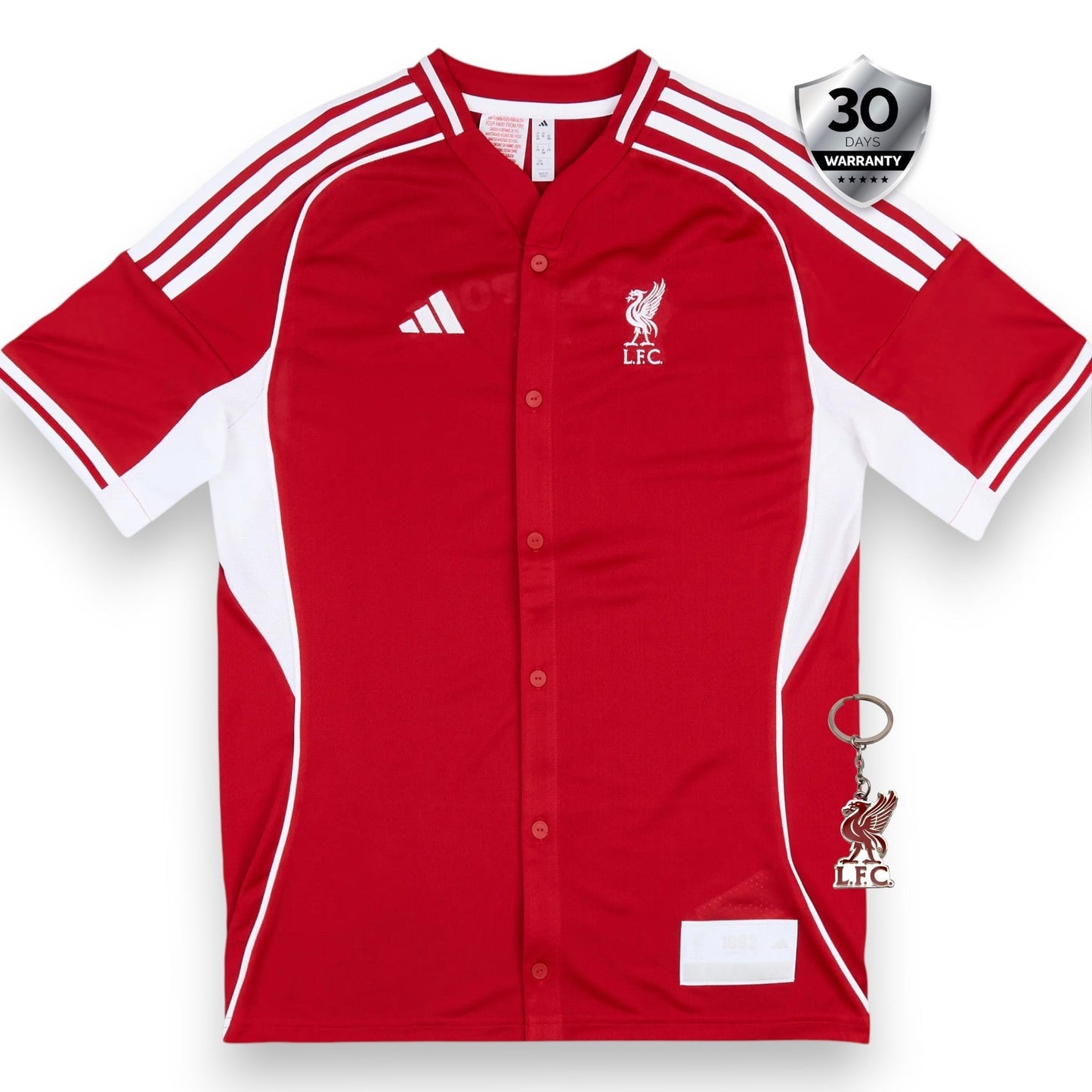 Liverpool US Pack Full-Button Baseball Jersey