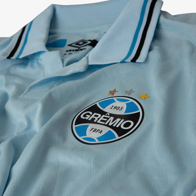 Camisa Umbro Grêmio 2025/26 II Azul Celeste Jogador