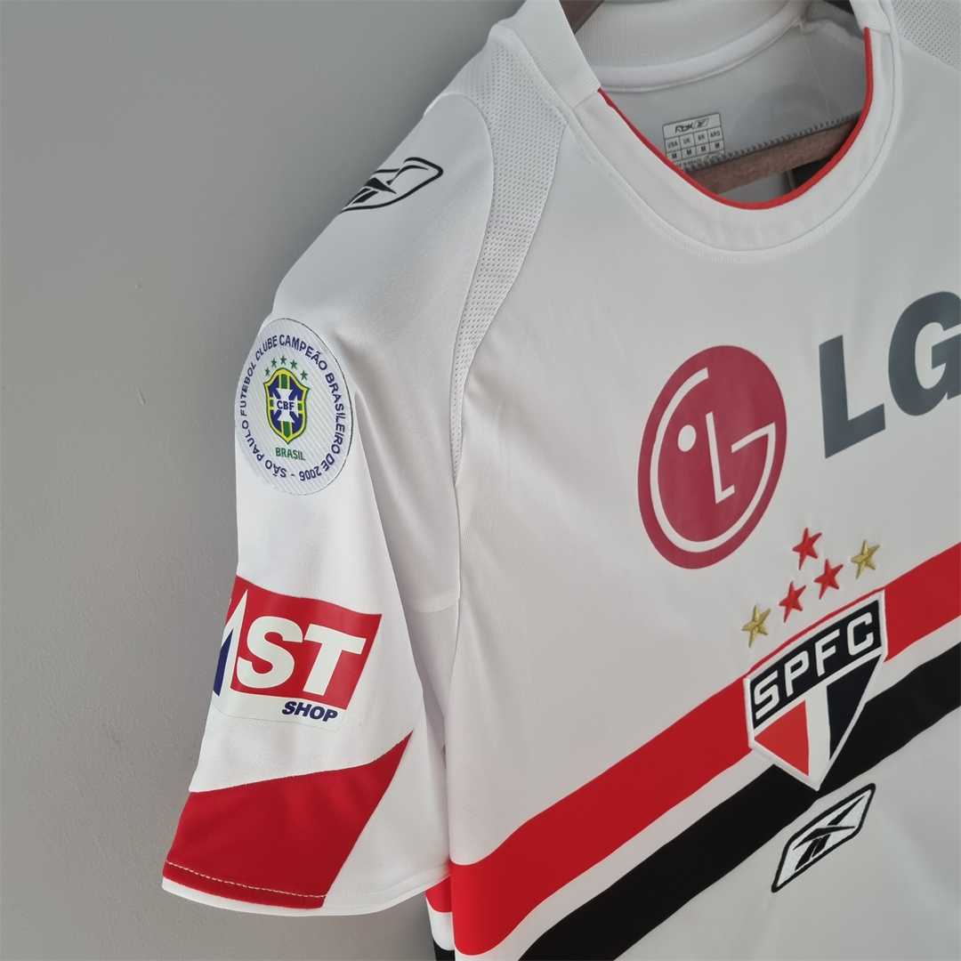 Sao Paulo Retro Home 2006 Jersey LG