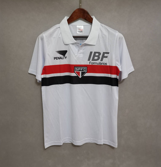 Sao Paulo Retro Home 1991/92 Jersey IBF