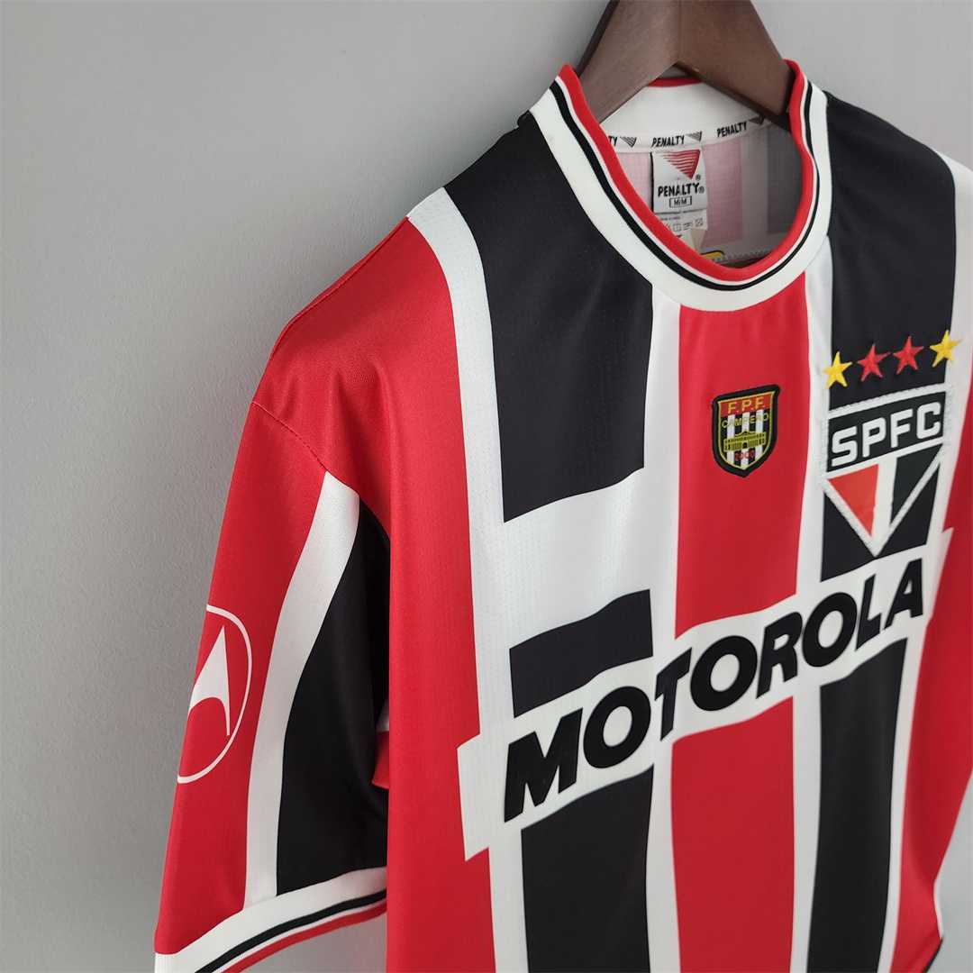 Sao Paulo Retro Away 2000 Jersey Motorola