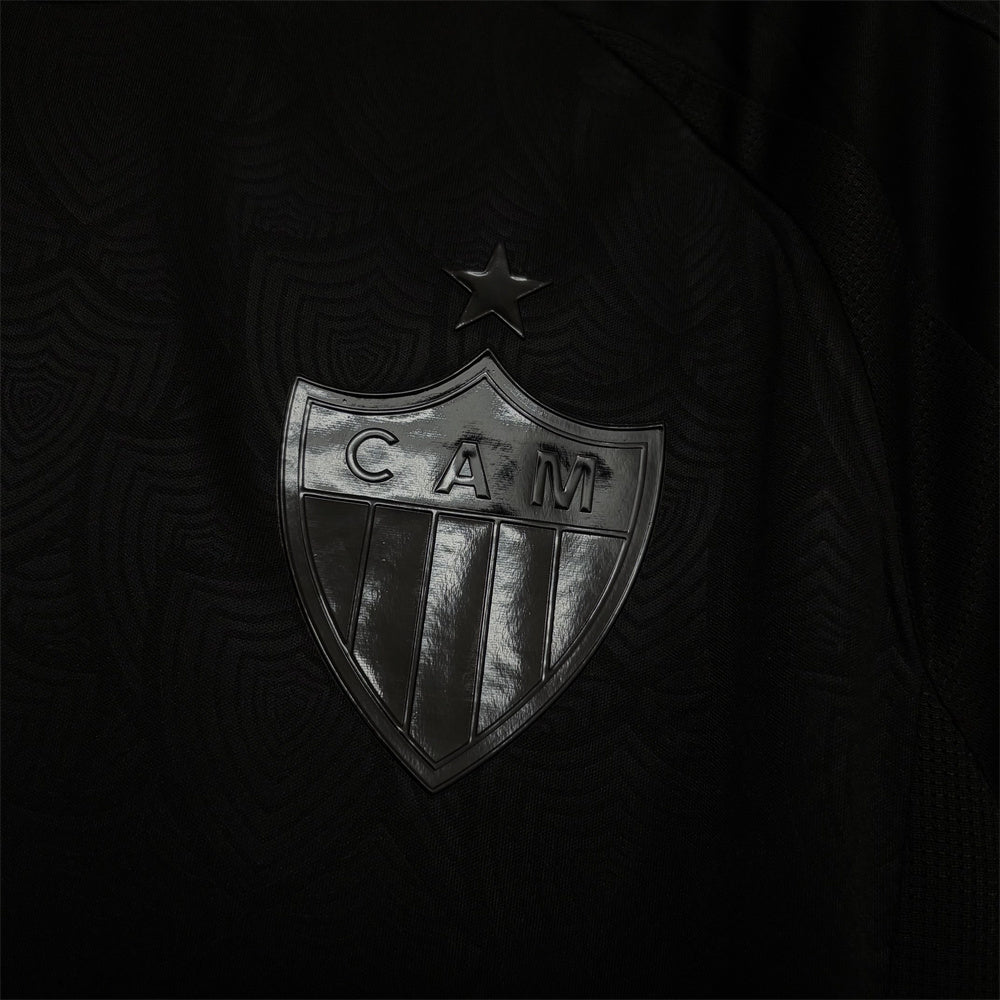 Camisa Atlético Mineiro All Black 2025/26 - Galo na Veia
