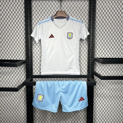 Conjunto Infantil Aston Villa away 24/25