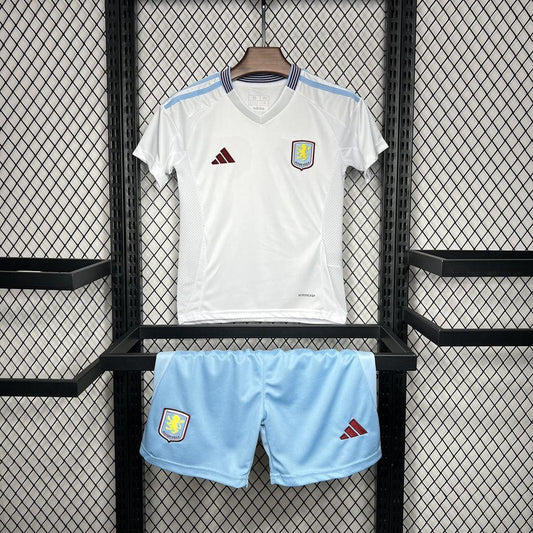 Conjunto Infantil Aston Villa away 24/25