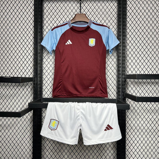 Conjunto Infantil Aston Villa home 24/25