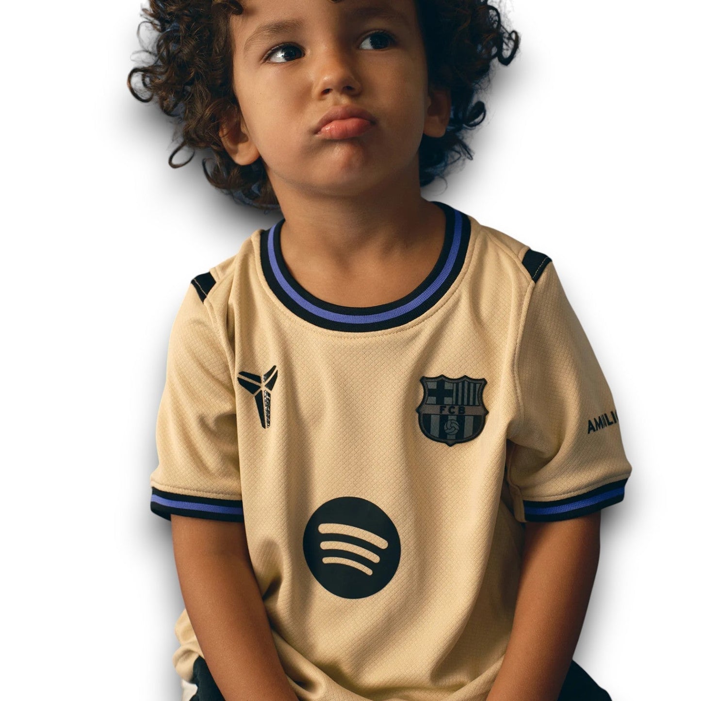 Kids Barcelona x Kobe Bryant Away Kit 2025/26