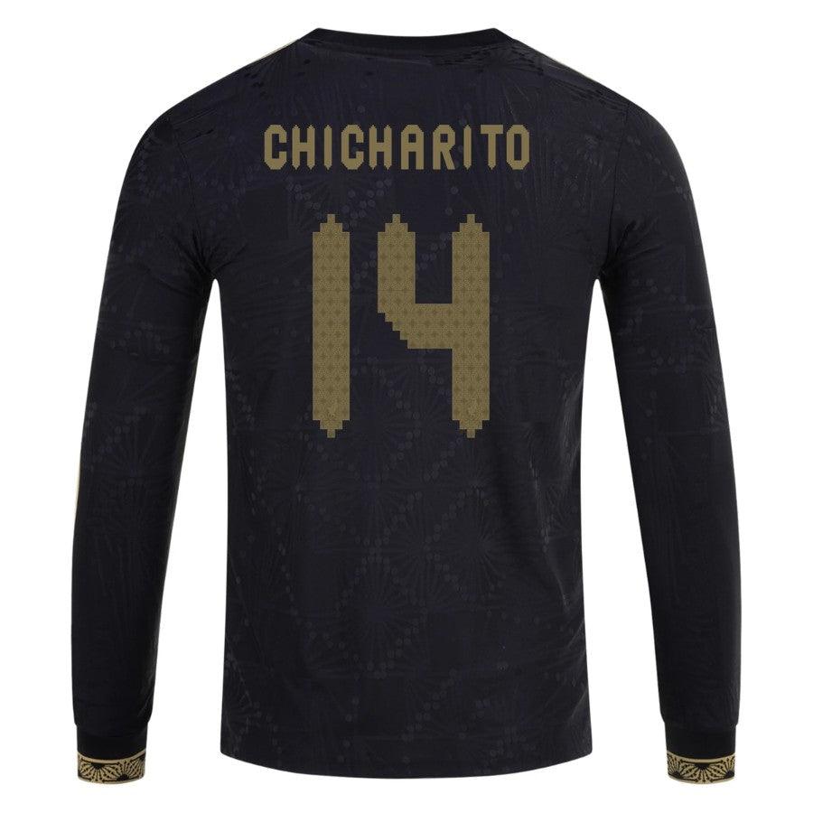 Mexico Chicharito  2025 Special Edition Long Sleeve Authentic Player Third Jersey by adidas