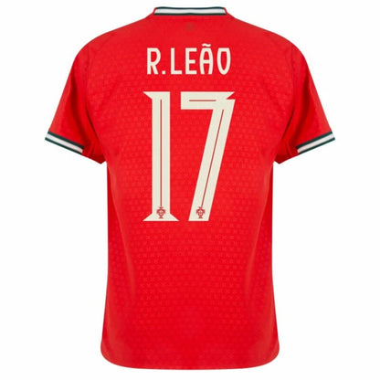 Portugal R. Leão 17 Home Fan Jersey 2024/25