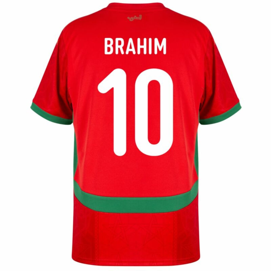 Marocco Brahim 10 Home Fan Jersey 2025/26