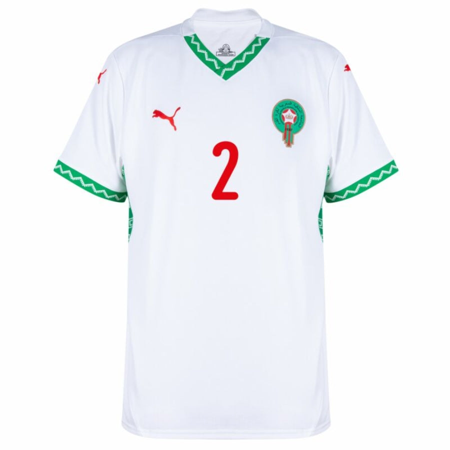 Marocco Hakimi 2 Away Fan Jersey 2025/26