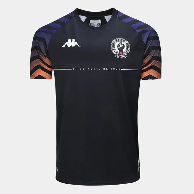 Camisa Kappa Vasco da Gama Aquecimento 2024/25 Masculina