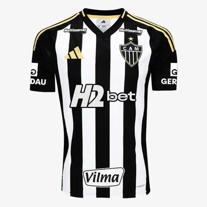 Camisa Atlético Mineiro 25/26 Home com Todos os Patrocinios