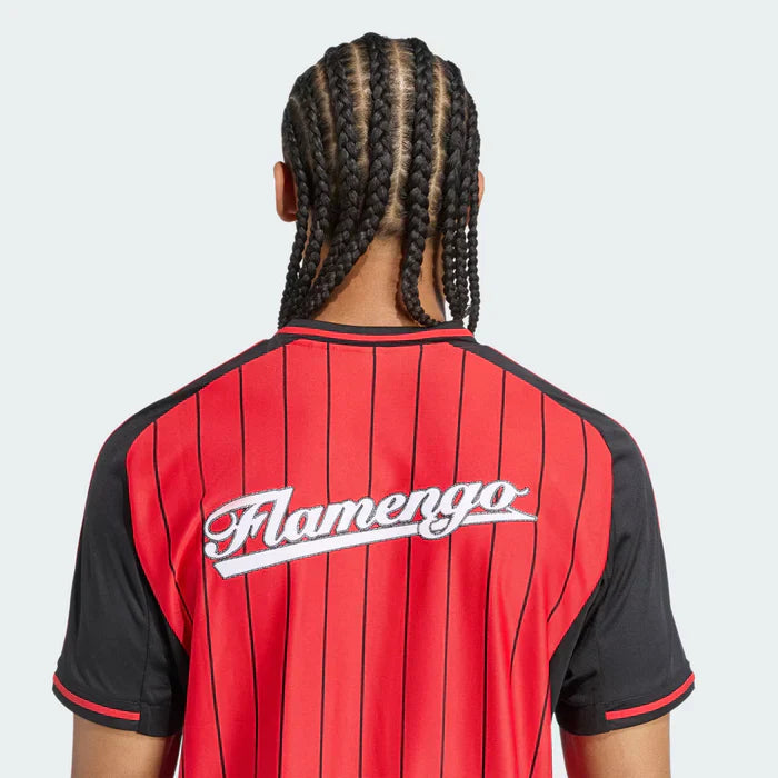 Flamengo Home Jersey 2025/26 - Version Baseball US Pack