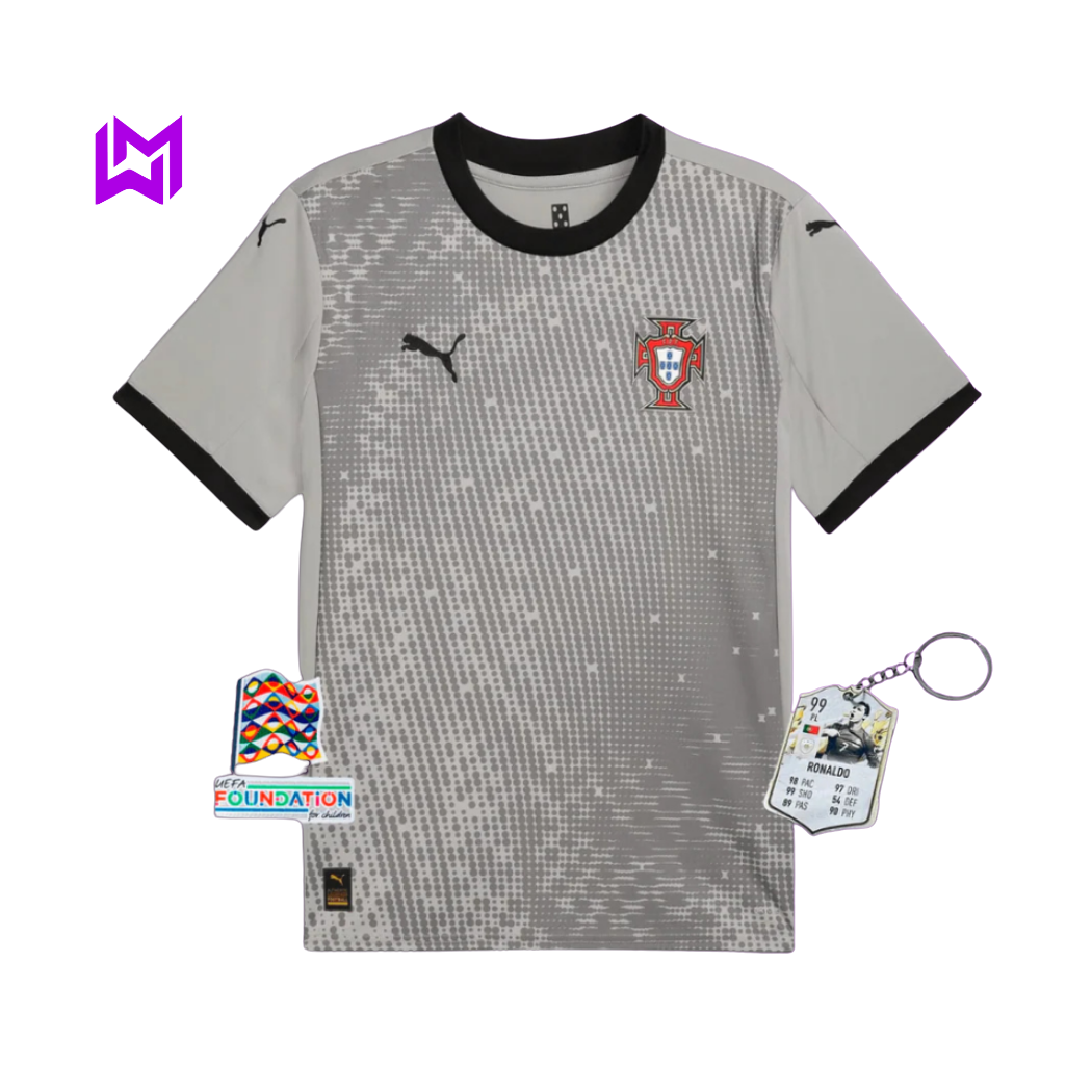 Camisola Portugal Guarda-Redes Cinza 2025/26 PUMA - LANÇAMENTO! 🇵🇹
