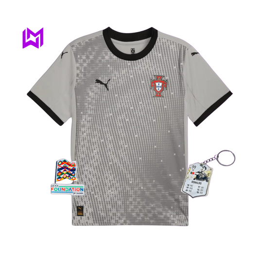 Camisola Portugal Guarda-Redes Cinza 2025/26 PUMA - LANÇAMENTO! 🇵🇹