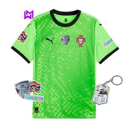 Camisola Portugal Guarda-Redes Verde 2025/26 PUMA - LANÇAMENTO! 🇵🇹