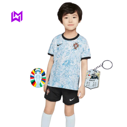 Conjunto Infantil Portugal Alternativa 2024/25 - ÚLTIMAS UNIDADES! 🇵🇹