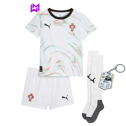Conjunto Infantil Portugal Alternativa 2025/26 - LANÇAMENTO! 🇵🇹