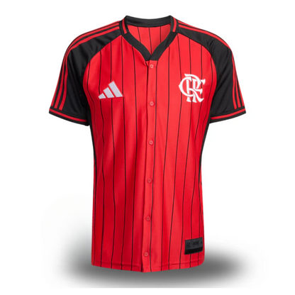 Flamengo Home Jersey 2025/26 - Version Baseball US Pack