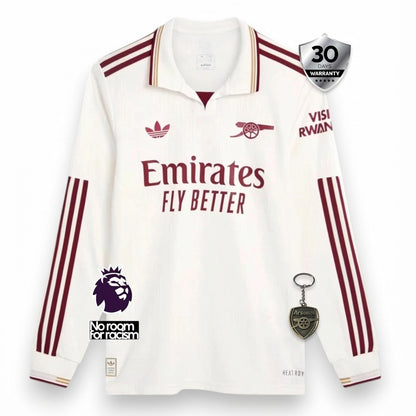 Arsenal Player Third Jersey 2025/26 Long Sleeve