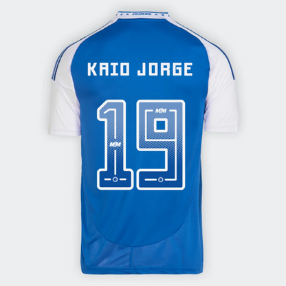 Camisa adidas Cruzeiro 2025/26 I - Kaio Jorge N°19