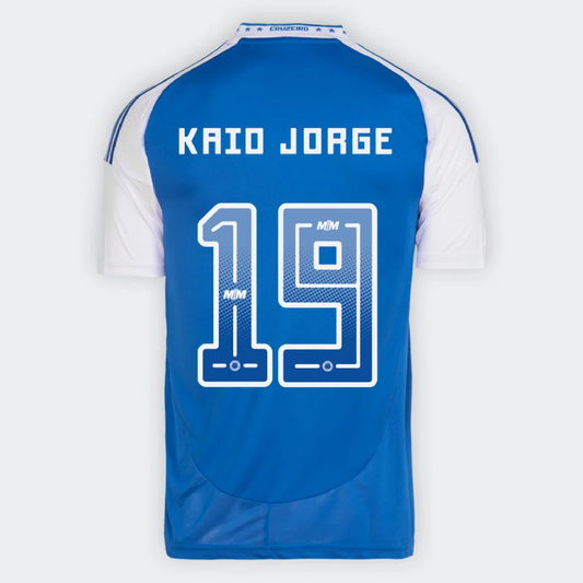 Camisa adidas Cruzeiro 2025/26 I - Kaio Jorge N°19