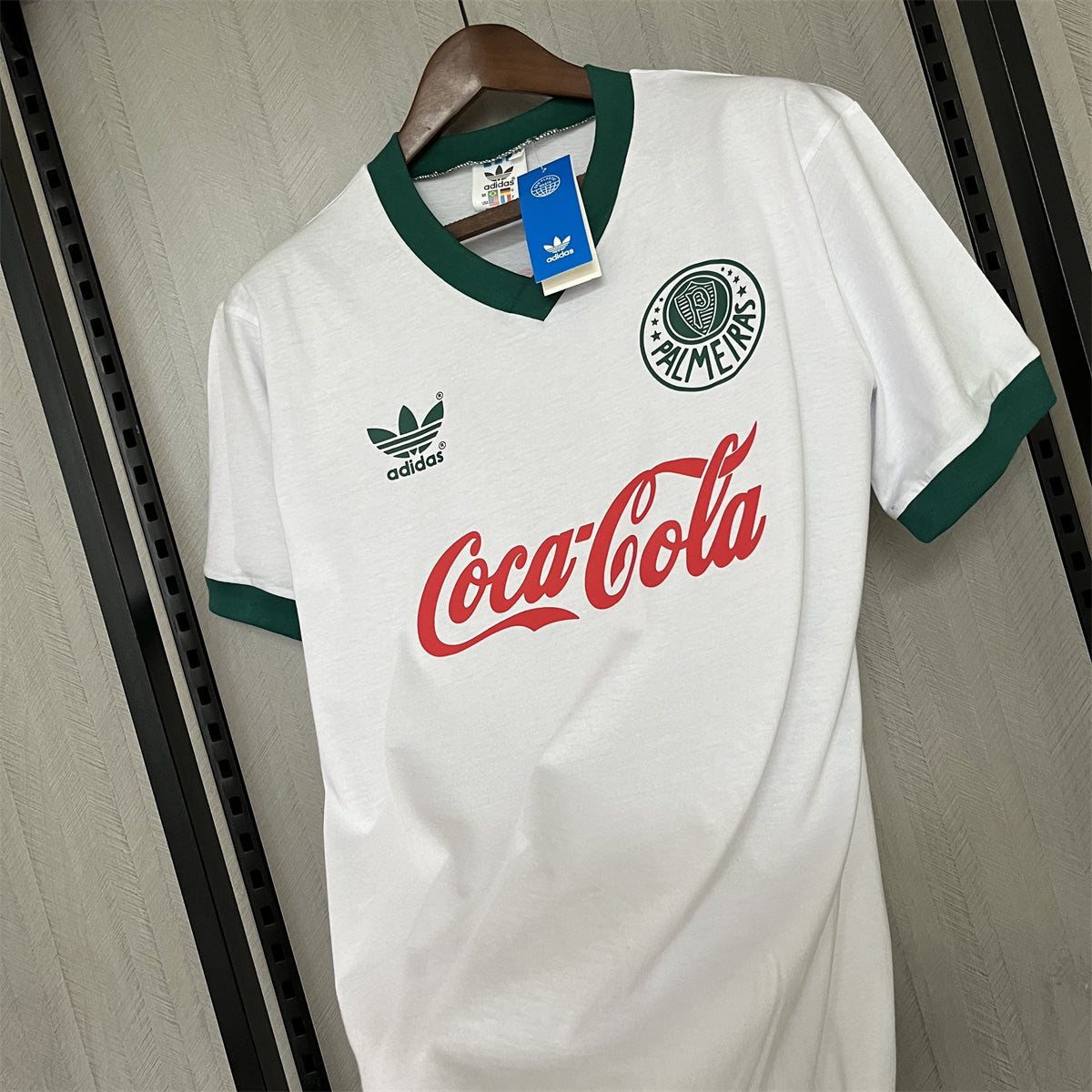 Palmeiras 1989 Away Jersey - Retro Version