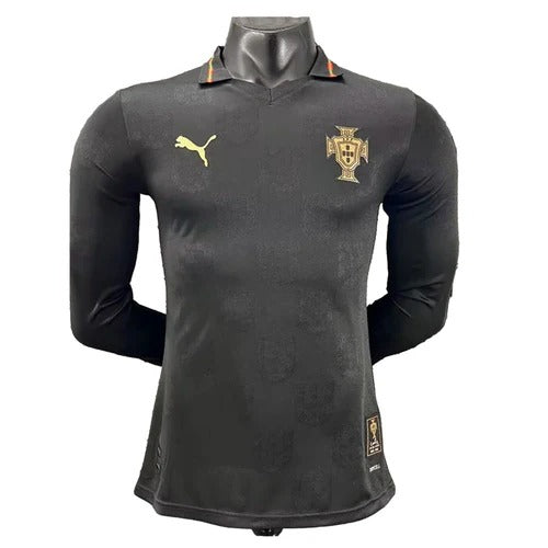 Black Panther Portugal 2026 Jersey Long Sleeve - Player
