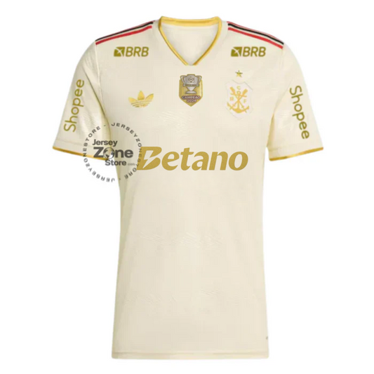 Manto Flamengo 2025/26 – Fan version All Sponsor Betano + Patch Copa do Brasil