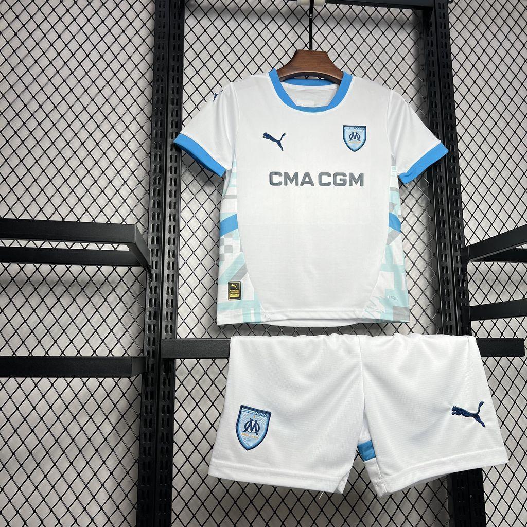 Conjunto Infantil Olympique de Marseille home 24/25
