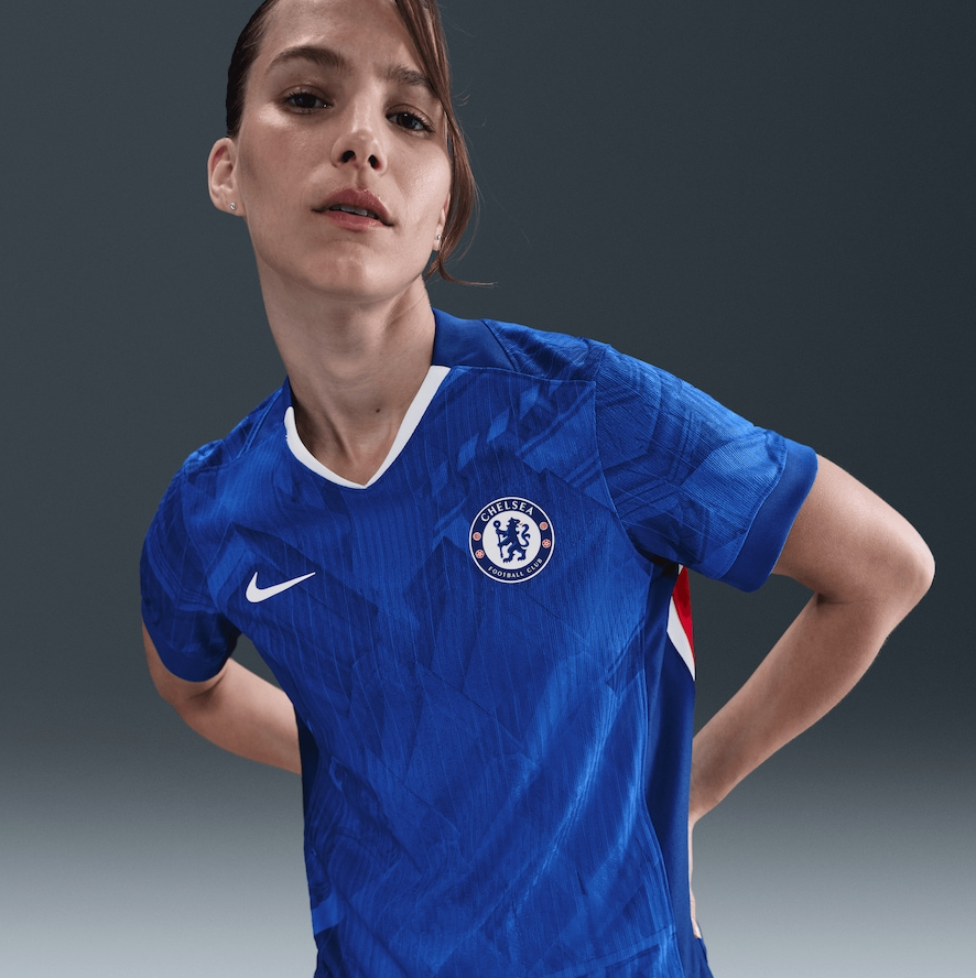 Chelsea Home Jersey 25/26 - Womens - with World Champions 25 printing