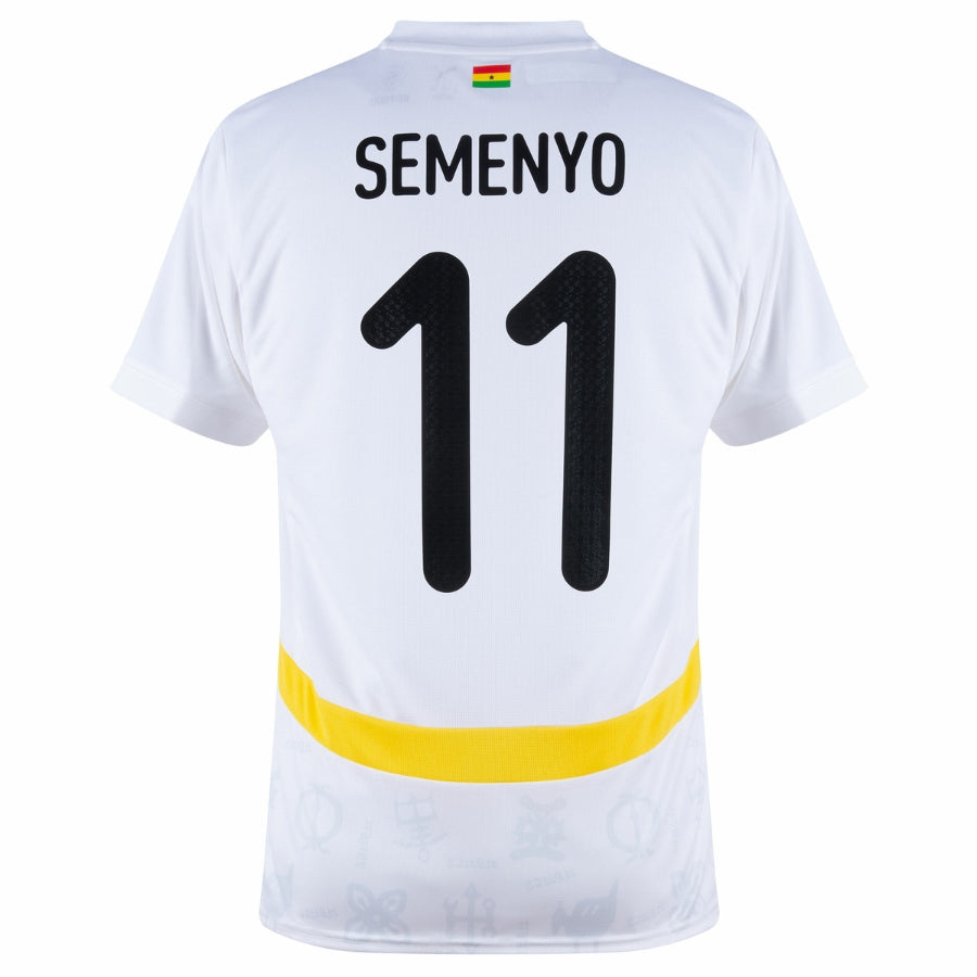 Ghana Semenyo 11 Home Fan Jersey 2025/26