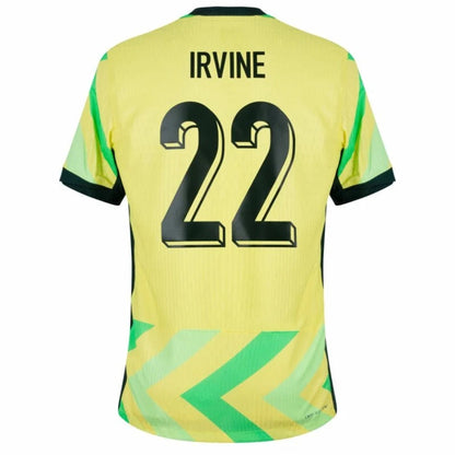 Australia Irvine 22 Home Fan Jersey 2025/26