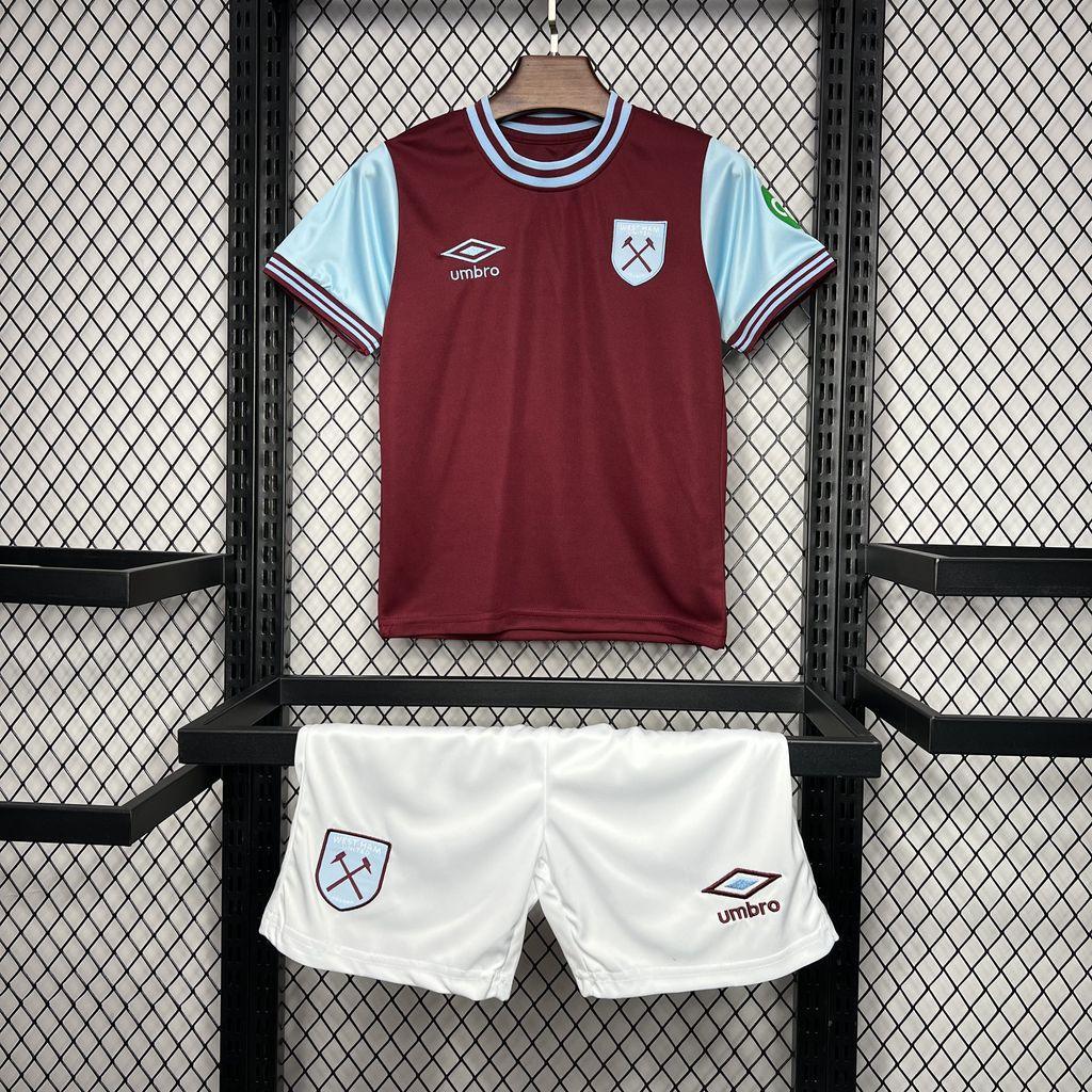 Conjunto Infantil West Ham home 24/25