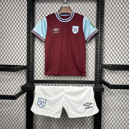 Conjunto Infantil West Ham home 24/25