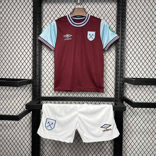 Conjunto Infantil West Ham home 24/25