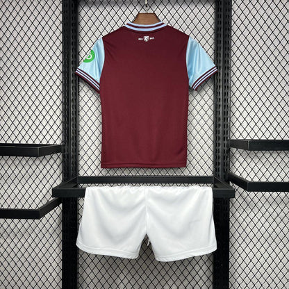 Conjunto Infantil West Ham home 24/25