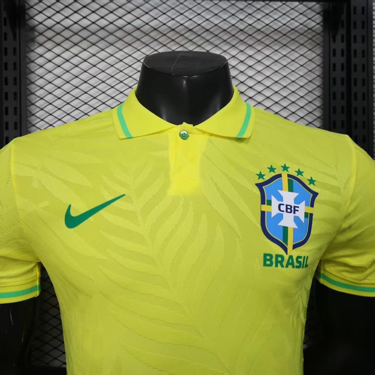 Brazil 25/26 Polo Edition Jersey - Yellow - Player Version - Slim Fit