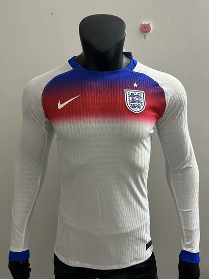 England Player Home Jersey 2025/2026 - Long Sleeve